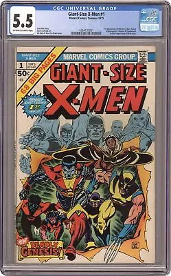 Buy Giant Size X-Men #1 CGC 5.5 1975 4364135001 1st App. Nightcrawler • 1,932.41£