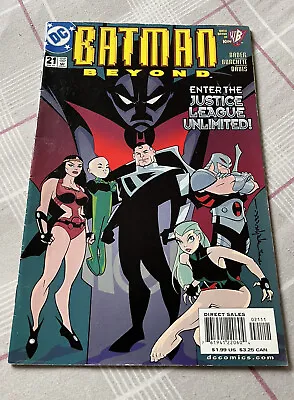 Buy Batman Beyond 21, 1st App Justice League Unlimited, Dc Comics, July 2001 • 24.99£
