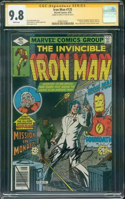 Buy Iron Man 125 CGC SS 9.8 Bob Layton Ant Man Cover 8/1979 • 239.85£
