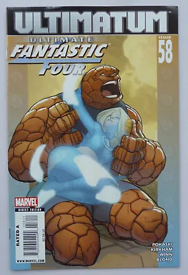 Buy Ultimate Fantastic Four #58 - 1st Printing Marvel Comics January 2009 F/VF 7.0 • 4.45£