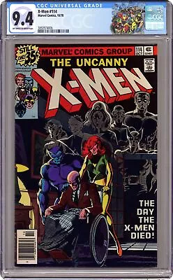 Buy Uncanny X-Men #114 CGC 9.4 1978 3850974006 • 219.87£
