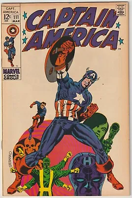 Buy Captain America #111    (Marvel Comics 1968)  FN/VFN • 59.95£