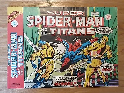 Buy Super Spider-Man And The Titans #212 1977  Marvel Comics + DR STRANGE Poster • 10£