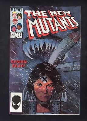 Buy New Mutants #18 Vol. 1 1st Full Demon Bear 1st Cameo Warlock Marvel Comics '84 • 6.42£