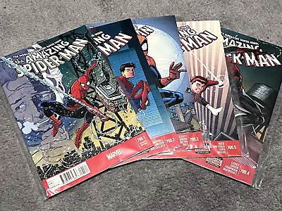 Buy THE AMAZING SPIDER-MAN #700.1, 700.2, 700.3, 700.4, 700.5 - 5 X Issue Bundle • 14.95£