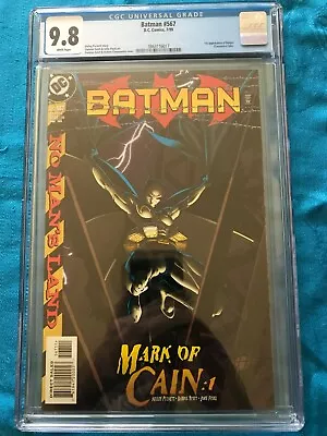 Buy Batman #567 - DC - CGC 9.8 NM/MT - 1st Batgirl Cassandra Cain • 268.69£