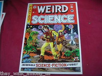 Buy EC COMICS COVERS ART PRINT Weird Science #10 • 8.95£