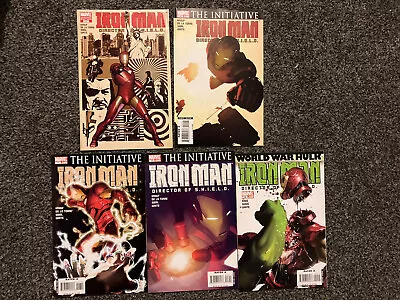 Buy Iron Man Director Of Shield #15 #16 #17 #18 19 Comic Job Lot Bundle • 12£