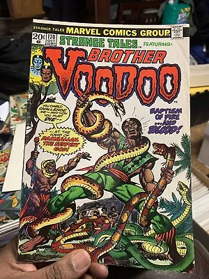 Buy Strange Tales Featuring Brother Voodoo 170-2nd Appearance Of Brother Voodoo!  • 80.42£