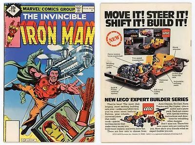 Buy Iron Man #118 (FN- 5.5) WHITMAN Variant 1st James Rhodes War Machine 1979 Marvel • 22.77£