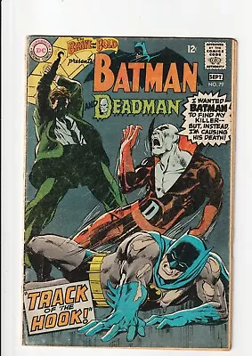 Buy The Brave & Bold #79 Batman Deadman / Neal Adams Cover & Art DC, 1968 1st Print • 11.89£