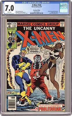 Buy Uncanny X-Men #124 CGC 7.0 Newsstand 1979 4201757021 • 35.96£