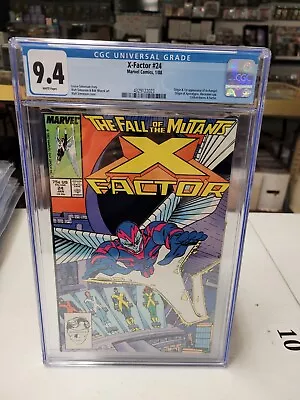 Buy CGC 9.4 X-Factor 24 X-Men First Archangel White Pages • 51.78£