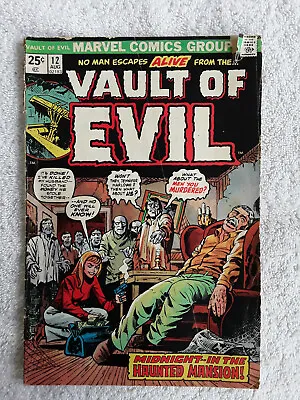 Buy Vault Of Evil #12 (Aug 1974, Marvel) VG 4.0 • 4.42£