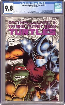 Buy Teenage Mutant Ninja Turtles #10 CGC 9.8 1987 4363604011 • 229.62£