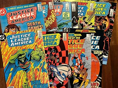 Buy Justice League Of America #222, 224, 226, 249, 254-259 (DC, 1984-87) • 8.67£