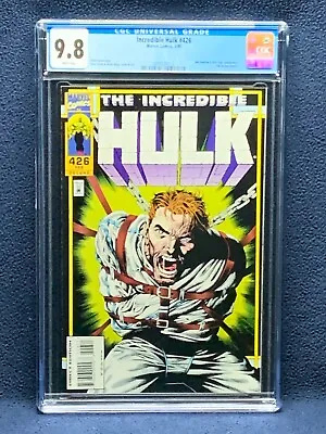 Buy Incredible Hulk #426 Vol 1 Comic Book - CGC 9.8 • 79.16£