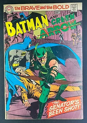 Buy Brave And The Bold (1955) #85 VG (4.0) Neal Adams Cover & Art Batman Green Arrow • 48.11£