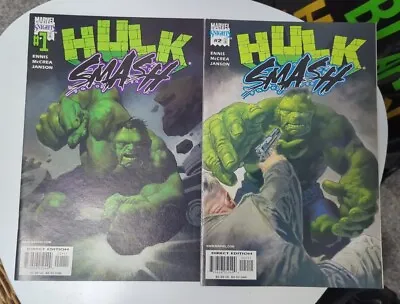 Buy Hulk Smash 1 & 2 Full Set Garth Ennis John McCrea! • 10.95£