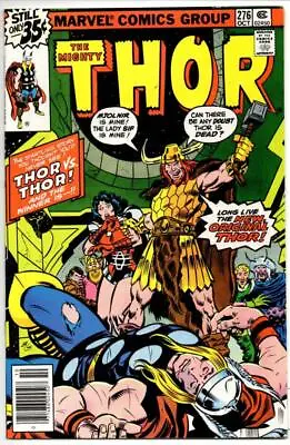 Buy THOR #276 VF/NM God Of Thunder Buscema Mjolnir 1966 1978, More Thor In Store • 11.91£