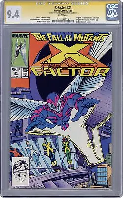 Buy X-Factor #24D CGC 9.4 SS Simonson/ Simonson 1988 1318159010 1st Archangel • 110.38£