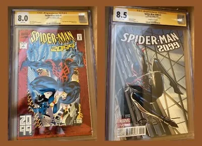 Buy Spider-Man 2099 #1 CGC 8.0 1992 Spider-Man 2099 #1 CGC 8.5 2014 Rick Leonardi • 158.12£