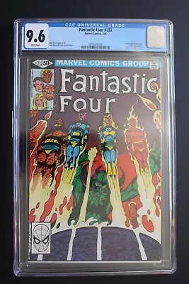Buy Fantastic Four #232 Frankie Raye 1st ELEMENTALS OF DOOM 1st Full BYRNE CGC 9.6 • 55.17£