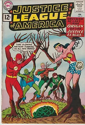 Buy ### Dc Comics Justice League Of America #9 February 1962 Origin Vg/f (5.0) ### • 200£