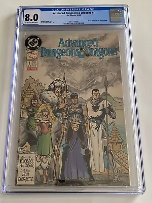 Buy Advanced Dungeons & Dragons 1 CGC 8.0 Duursema Cover & Art UNPRESSED 🔥🔥🔥 • 99.38£