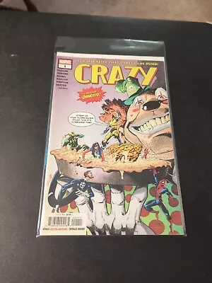 Buy CRAZY (2019 Marvel) #1 NM 1st Print 1-Shot Deadpool Immortal Hulk Wolverine Thor • 3.99£