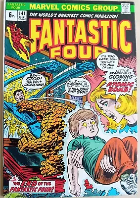 Buy Fantastic Four #141 - VG/FN (5.0) - Marvel 1973 - Pence Copy - Annihilus App • 5.99£