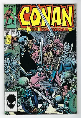 Buy CONAN THE BARBARIAN # 200 (Marvel Comics, The Fall Of ACHERON, Nov 1987) FN • 4.95£