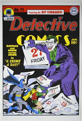 Buy DETECTIVE COMICS 71 COVER PRINT Batman JOKER • 20.01£