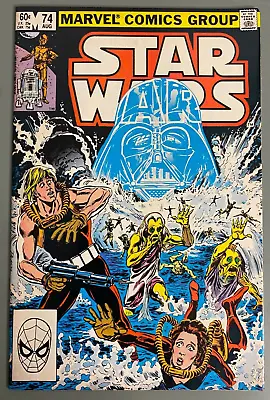 Buy Star Wars #74 (Marvel 1983) Luke Skywalker Princess Leia Darth Vader Cover! • 8.03£