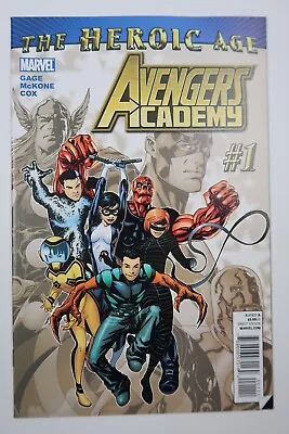 Buy Avengers Academy #1 1st Appearance Hazemat, Mettle, Striker, Veil, Finesse NM • 20.01£