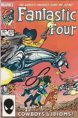 Buy Fantastic Four # 272 (Nov. 1984, Marvel) 1st App Nathaniel Richards Last Page • 16.04£