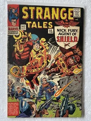 Buy Strange Tales #142, Vol 1, F VF Condition Comic Strange Fury Shield  • 39.99£