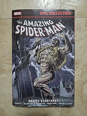 Buy Amazing Spider-Man Epic Collection #17 Kraven's Last Hunt • 14.23£