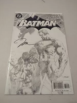 Buy Batman #612 2nd Print DC Signed By Jim Lee Sketch Variant Cover. 2003. • 111.66£