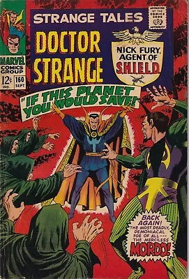 Buy Strange Tales 160 - Project Blackout - Jim Steranko Story And Art - 1967 • 54.61£