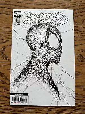 Buy Amazing Spider-Man #55 (Marvel 2018) Patrick Gleason 2nd Print 1:50 White NM/VF • 39.56£