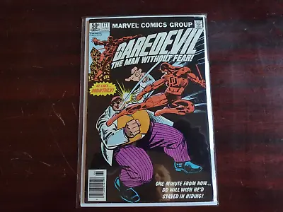 Buy DAREDEVIL #171 Marvel Comic Book NEWSSTAND KEY Bullseye Kingpin FN+/VF- • 22.57£