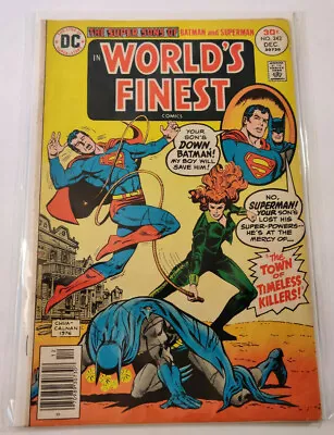 Buy World's Finest Comics #242 Sons Of Superman/Batman DC Comics Reader Copy • 1.01£