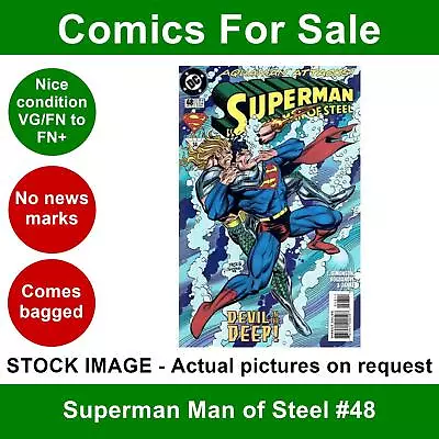 Buy DC Superman Man Of Steel #48 Comic - VG/FN+ 01 September 1995 • 3.99£