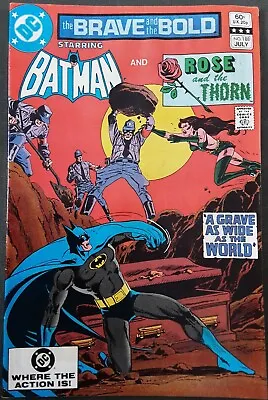 Buy DC Comics The Brave And The Bold #188 1982, Batman & Rose And The Thorn, VG+ • 2£
