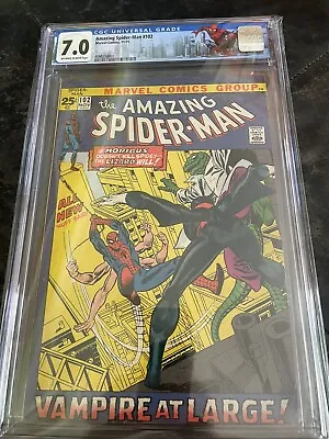 Buy Amazing Spider-Man #102 CGC 7.0 Marvel Comic Nov 1971 2nd App Origin Of Morbius • 189.75£