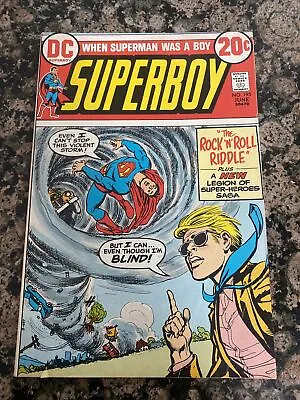 Buy Superboy #195 (DC, 1973) Key 1st ERG-1 FN+ • 15.83£