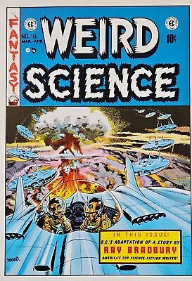 Buy Weird Science Comic Cover Poster~1979 EC Comics No.18 Russ Cochran Wally Wood ~ • 23.58£