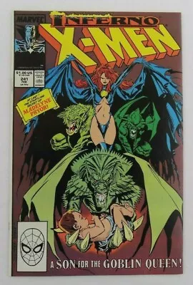 Buy Uncanny X-Men #241 Inferno Madelyne Pryor Mr Sinister Goblin Queen 1989 Marvel  • 12.05£