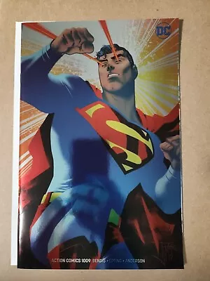 Buy Action Comics 1009 Dc Wonder Con Foil Variant Comic Superman Manapul 2019 • 19.71£